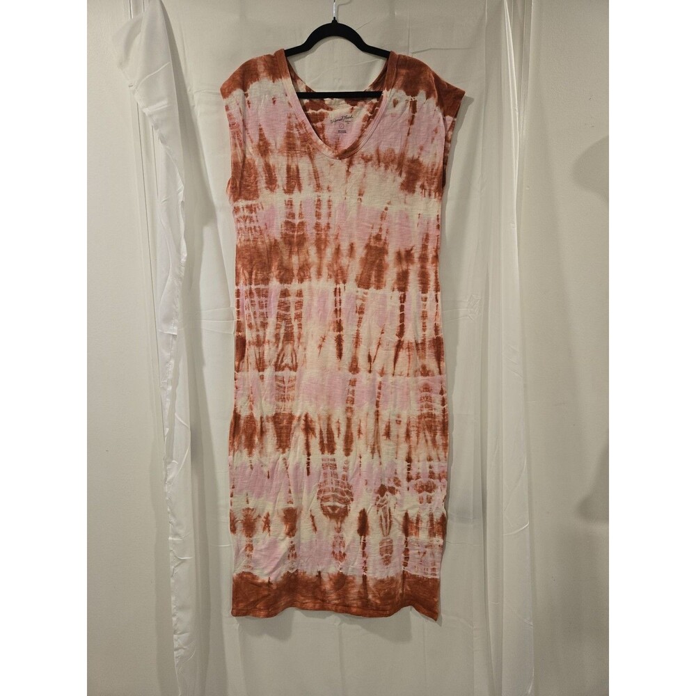 Universal Thread Tie-Dye Sleeveless T-Shirt Maxi Dress
